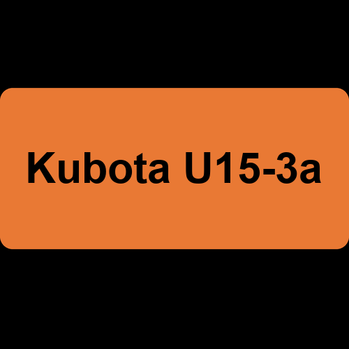 Kubota U15-3a